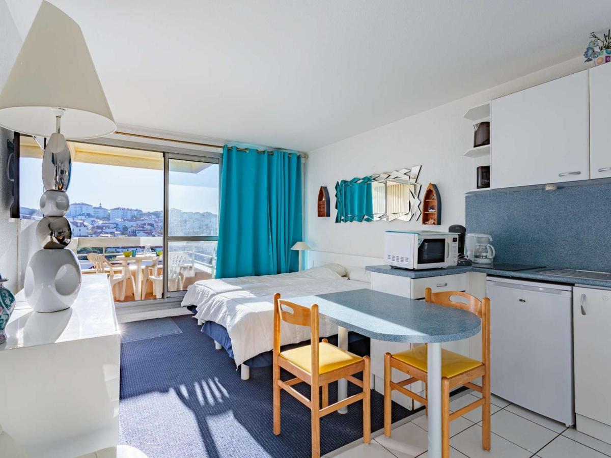 Charmant Studio En Centre-Ville Avec Piscine Proche Grande Plage - Fr-1-3-410 Biarritz Eksteriør billede