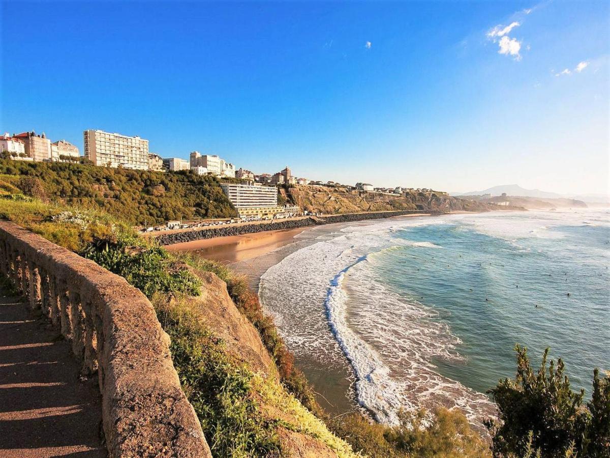 Charmant Studio En Centre-Ville Avec Piscine Proche Grande Plage - Fr-1-3-410 Biarritz Eksteriør billede